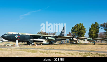 Atwater, Kalifornien Luft Schlossmuseum, Boeing B-52D Stratofortress, Vietnam-Ära-Lackierung Stockfoto