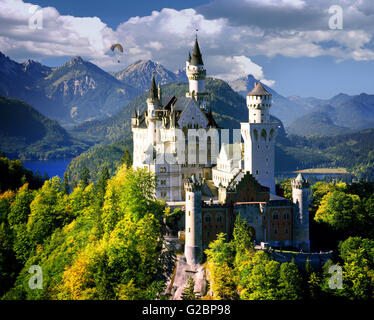 DE - Bayern: Schloss Neuschwanstein Stockfoto