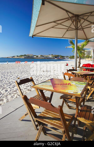 Strandcafé, Copacabana, Rio De Janeiro, Brasilien Stockfoto