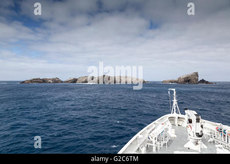 Hauptgruppe der Bounty-Inseln, Neuseeland Stockfoto