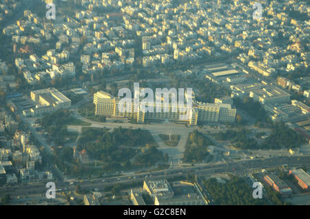 Chessna Flug Lektion. Bilder Fom über Athen, Tatoi Flughafen und Aegina Insel.  Ein tolles Geschenk von meinem guten Freund, Jim. Stockfoto