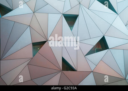 Detail der Fassade des ABC-Museum. Madrid, Spanien. Stockfoto