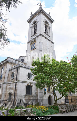 St Andrew Holborn Kirche St. Andrew Street London UK Stockfoto