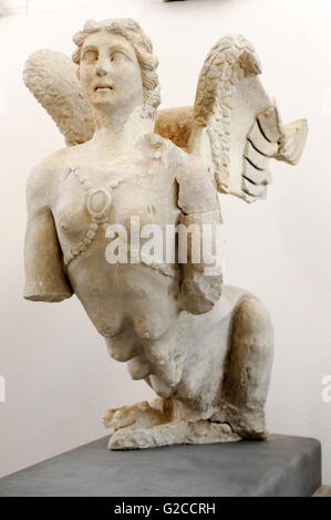 Orange, Frankreich - 26. Juni 2012: römische Statue der Sphinx in Orange, Südfrankreich Stockfoto