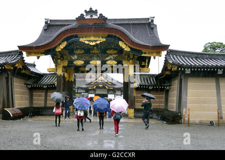 Nijo Burg, große Osttor Stockfoto