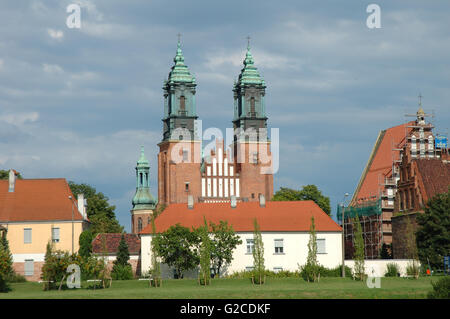 Posen, Polen - 13. Juli 2014: St. Peter und Paul Basilika in Poznan, Polen Stockfoto