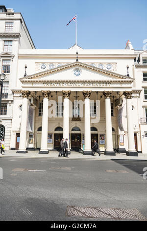 Außenseite des Theatre Royal Haymarket, London, UK Stockfoto