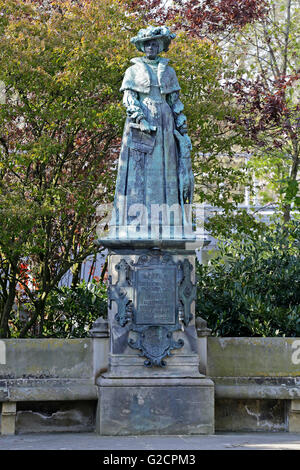 Statue, Maria, Jever, Ostfriesland, Niedersachsen, Deutschland Stockfoto