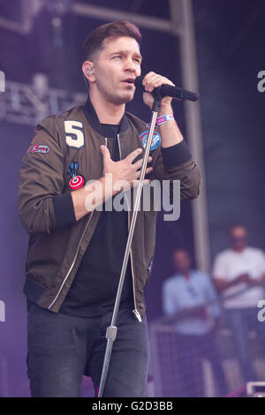 Napa, Kalifornien, USA. 27. Mai 2016. Musiker ANDY GRAMMER tritt beim Festival der BottleRock Napa Valley in Napa Valley Expo in Napa, Kalifornien © Daniel DeSlover/ZUMA Draht/Alamy Live News Stockfoto