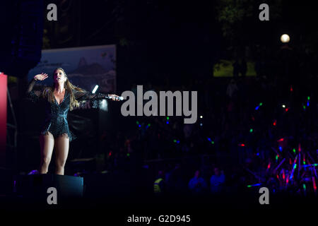 Lissabon, Portugal. 28. Mai 2016. Ivete Sangalo Leistung bei Rock in Rio 2016 Lissabon. Lissabon, Portugal. am 28. Mai 2016. Bildnachweis: Gonçalo Silva/Alamy Live-Nachrichten Stockfoto