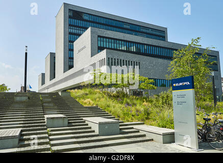 Büro von Europol, den Haag, Niederlande Stockfoto