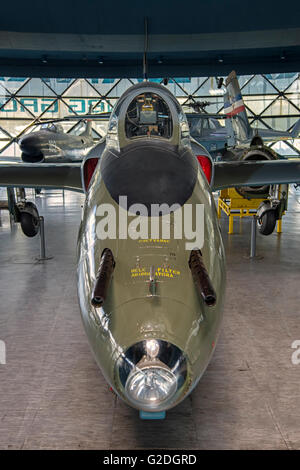 G-2 Galeb (Möwe) im Museum für Luftfahrt in Belgrad, Serbien Stockfoto