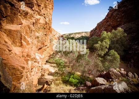 Emily Lücke Nature Reserve in der Nähe von Alice Springs, Northern Territory, Australien Stockfoto