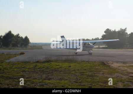 Chessna Flug Lektion. Bilder Fom über Athen, Tatoi Flughafen und Aegina Insel.  Ein tolles Geschenk von meinem guten Freund, Jim. Stockfoto