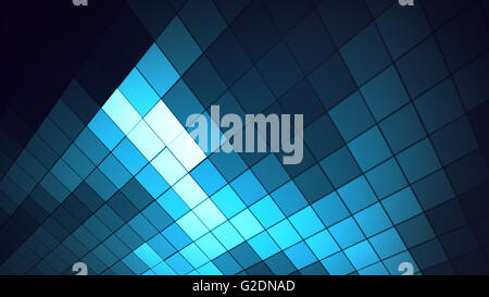 Simple Power Quadrate Stockfoto