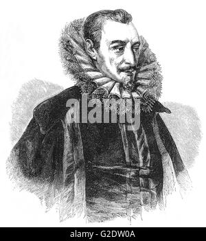 Edmund Spenser(1552-1599) war ein englischer Dichter am besten bekannt für The Faerie Robert, ein episches Gedicht und wunderliche Allegorie feiert der Tudor-Dynastie gehörte und Elizabeth I. Er gilt als einer der führenden Handwerker der aufkeimenden moderne englische Vers anerkannt und gilt oft als einer der größten Dichter in der englischen Sprache. Stockfoto