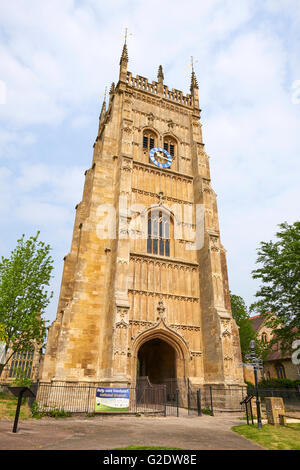 Evesham Abtei Bell Tower Stiftspark Evesham Wychavon Worcestershire UK Stockfoto