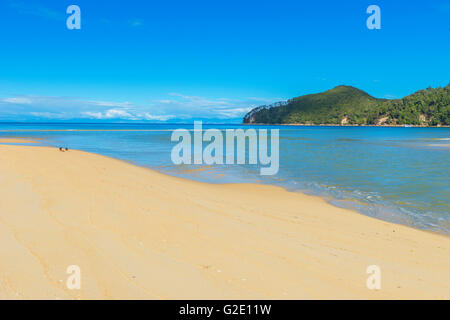 Der Bark Bay, Abel Tasman National Park, Nelson, Südinsel, Neuseeland Stockfoto