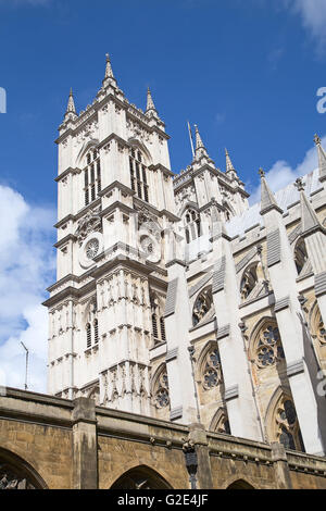 Westminster Abbey in London, Großbritannien Stockfoto