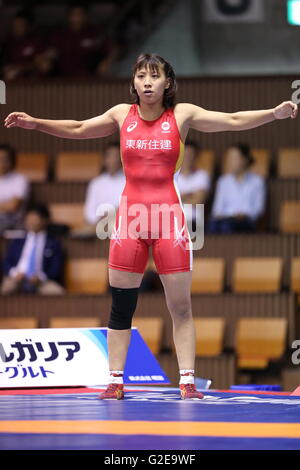 Nd Yoyogi Gymnasium, Tokio, Japan. 27. Mai 2016. Ayaka Ito, 27. Mai 2016 - Wrestling: Meiji Cup alle Japan Invitational Wrestling Weltmeisterschaften 2016 Woens freien Stil-60 kg Finale am 2. Yoyogi-Gymnasium, Tokio, Japan. © AFLO SPORT/Alamy Live-Nachrichten Stockfoto