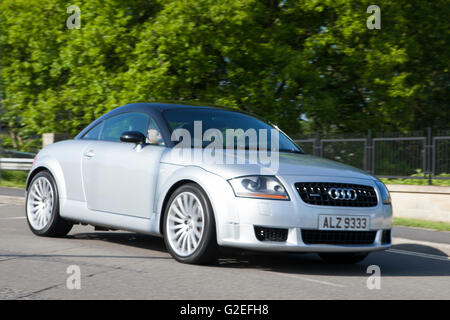 Audi Tt, Classic, 2-Sitzer, SportsPendle, Lancashire, UK. 29. Mai 2016. Die Motoren brüllten in der rollenden Pennine Hills heute als Supersportwagen von klassisch bis zum heutigen Tag für die Charity-PowerFest angekommen treffen in Pendle. Bildnachweis: Cernan Elias/Alamy Live-Nachrichten Stockfoto