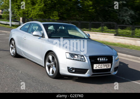 Audi A5 Pendle, Lancashire, UK. 29. Mai 2016. Die Motoren brüllten in der rollenden Pennine Hills heute als Supersportwagen von klassisch bis zum heutigen Tag für die Charity-PowerFest angekommen treffen in Pendle. Bildnachweis: Cernan Elias/Alamy Live-Nachrichten Stockfoto