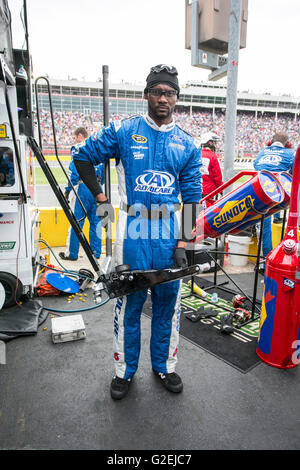 Concord, NC, USA. 29. Mai 2016. Concord, NC - 29. Mai 2016: {Personen} {Szene} Coca-Cola 600 auf dem Charlotte Motor Speedway in Concord, North Carolina. Bildnachweis: Csm/Alamy Live-Nachrichten Stockfoto