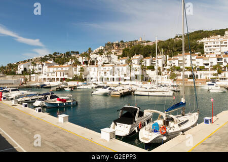 Puerto Marina Del Este in La Herradura an der Costa Del Sol-Spanien Stockfoto