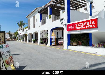 Puerto Marina Del Este in La Herradura an der Costa Del Sol-Spanien Stockfoto