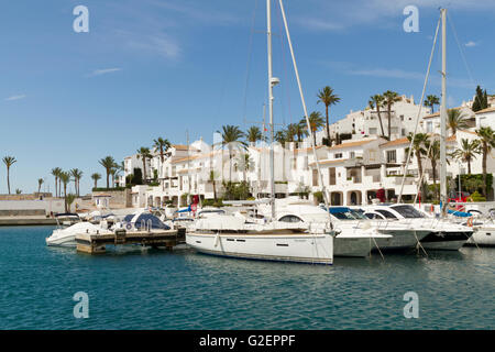 Puerto Marina Del Este in La Herradura an der Costa Del Sol-Spanien Stockfoto