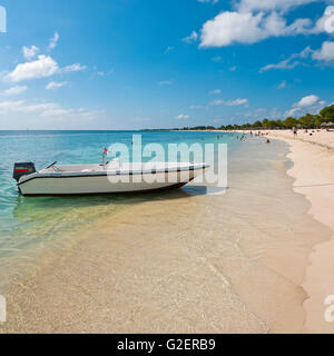 Quadratische Blick auf Playa Ancon in der Nähe von Trinidad, Kuba. Stockfoto