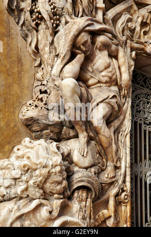 Marqués de Dos Aguas Palast. Valencia. Comunitat Valenciana. Spanien. Stockfoto