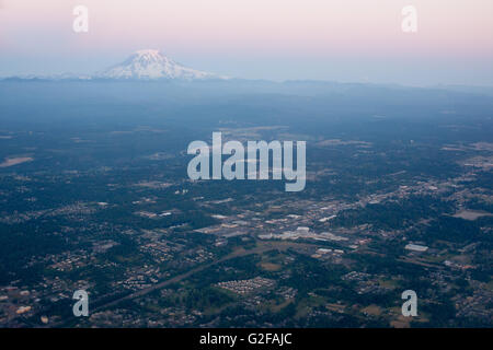 Mount Rainier und umliegenden Gebiet, Washington, USA Stockfoto