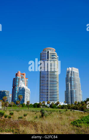 South Pointe Park, South Beach Miami, Florida, USA Stockfoto