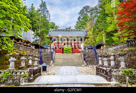 Futarasan-Schrein, ein UNESCO-Weltkulturerbe in Nikko Stockfoto