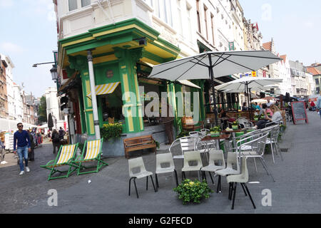 Crème De La Crème, eine Eisdiele in Antwerpen, Belgien Stockfoto