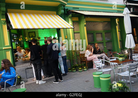 Crème De La Crème, eine Eisdiele in Antwerpen, Belgien Stockfoto