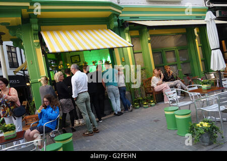 Crème De La Crème, eine Eisdiele in Antwerpen, Belgien Stockfoto