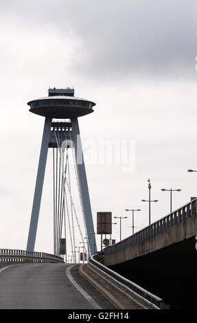 UFO-Gebäude in Bratislava Stockfoto