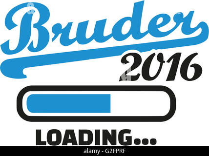 Bruder 2016 laden bar Deutsch Stockfoto