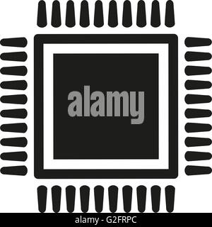 CPU-Chip-computer Stockfoto
