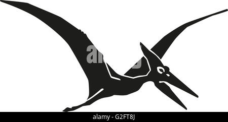 Dinosaurier Pteranodon Flugsaurier Stockfoto