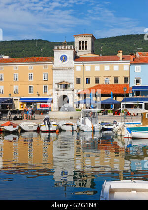 Cres-Stadt Stockfoto