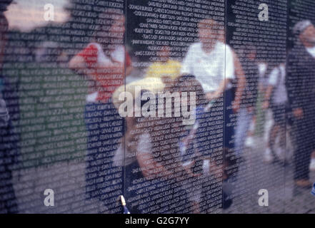 Vietnam-Krieg-Memorial in Washington D.C. Stockfoto