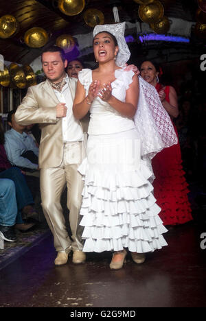 Flamenco-Tanz Stockfoto