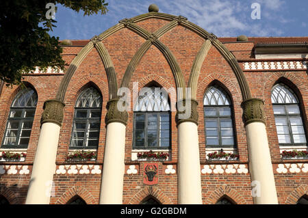 Rathaus, Parchim, Mecklenburg-Western Pomerania, Deutschland Stockfoto