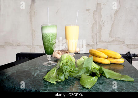 Frische smoothies Stockfoto
