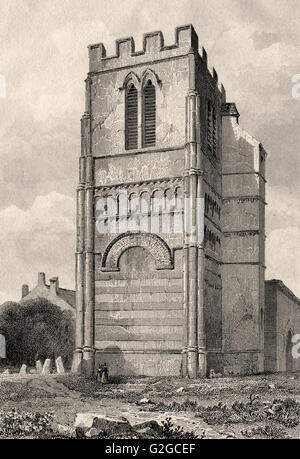 St Peter Kirche, Marefair, Northampton, England, 18. Jahrhundert Stockfoto