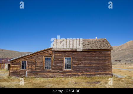 Verlassenes Haus in Bodie State Historic Park, Kalifornien, USA Stockfoto