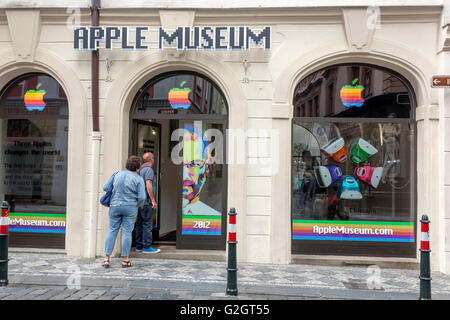 Apple Museum, Altstadt, Prag, Tschechische Republik Stockfoto